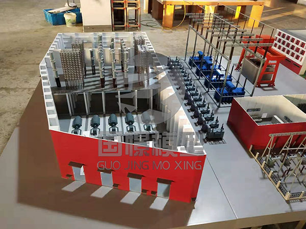 三原县工业模型