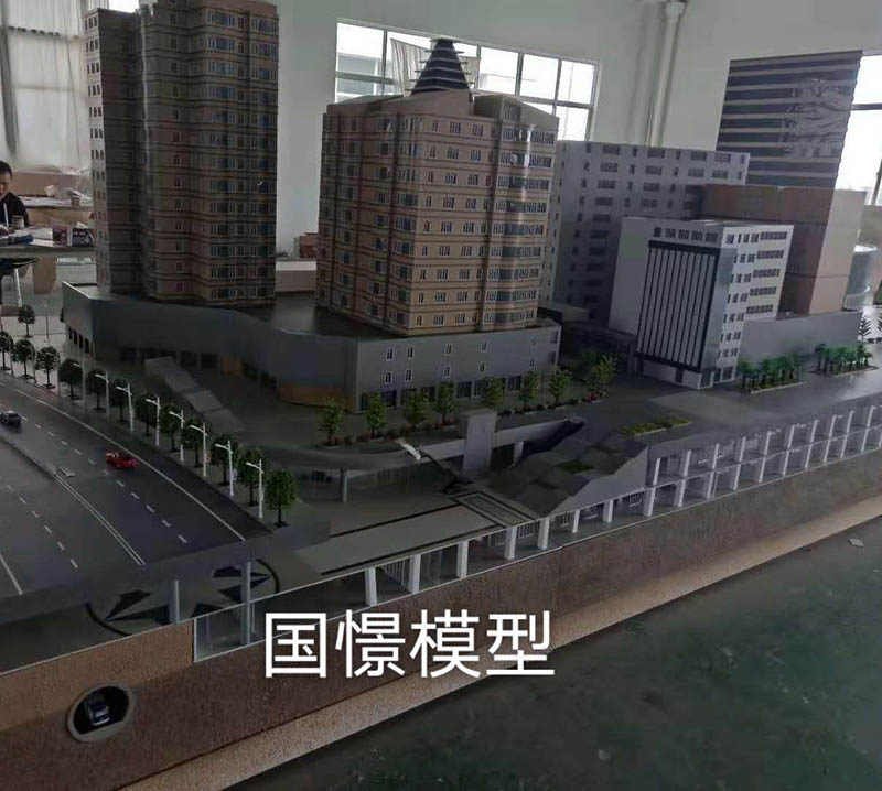 三原县建筑模型
