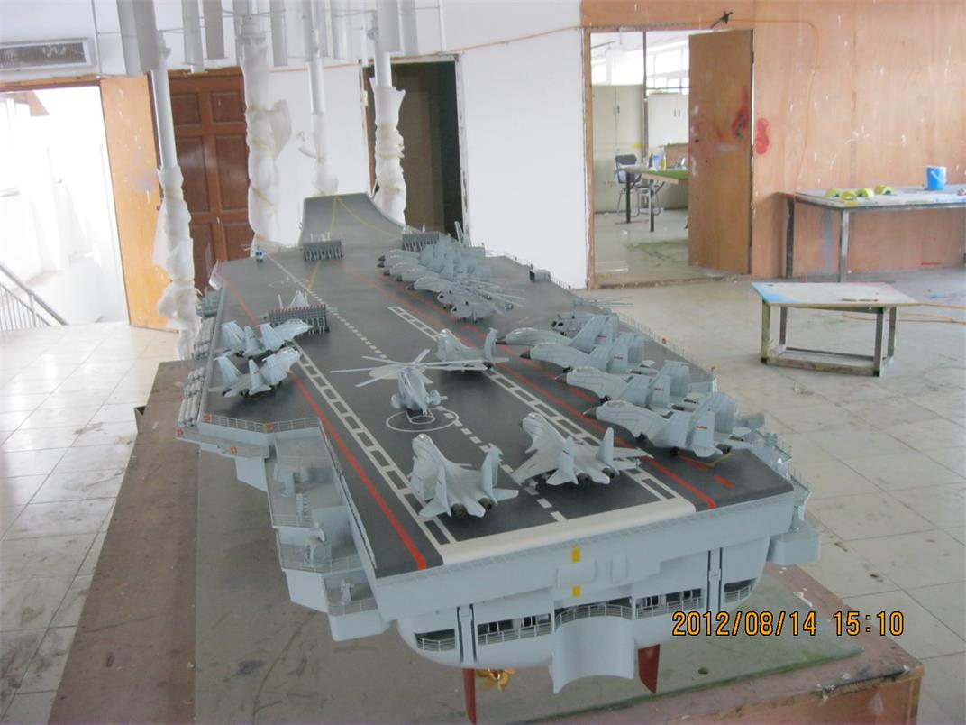 三原县辽宁舰模型